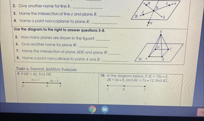 Geometry chapter 10 test answer key