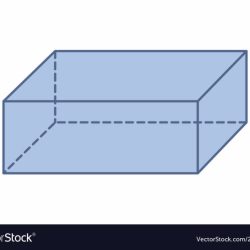 A box in the shape of a rectangular prism