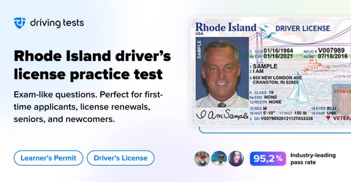 Rhode island blue card practice test