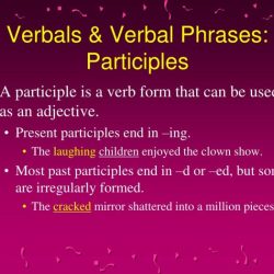 Verbals and verbal phrases practice