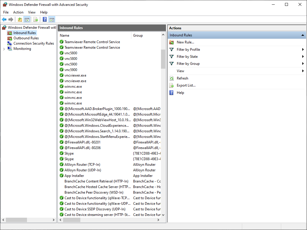 Simulation lab 9.2 module 09 configuring defender firewall-ports